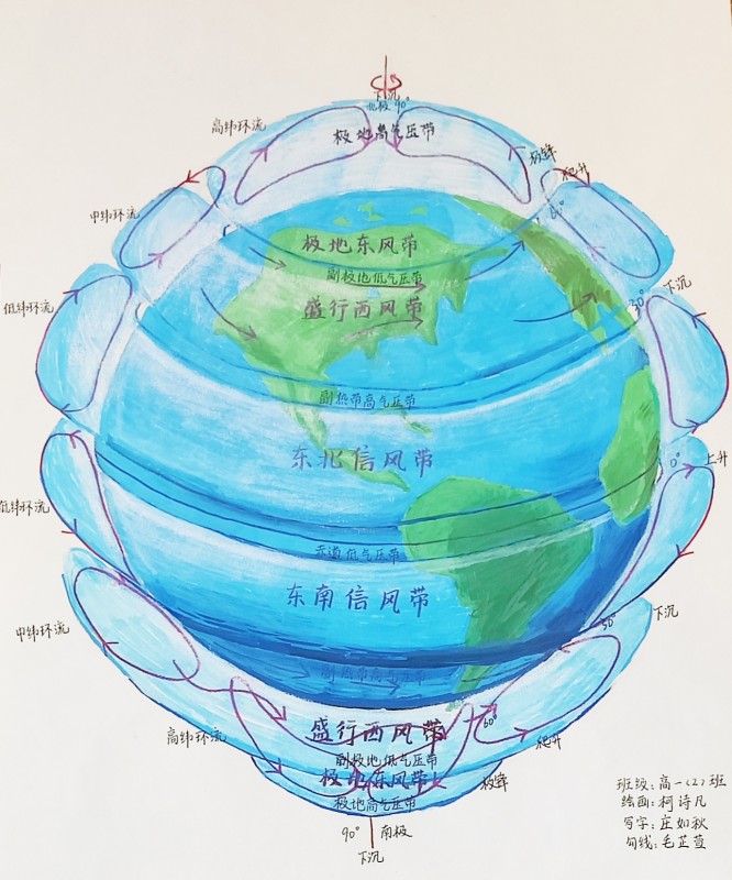 上饶育英学校地理组举办校园地理绘图竞赛